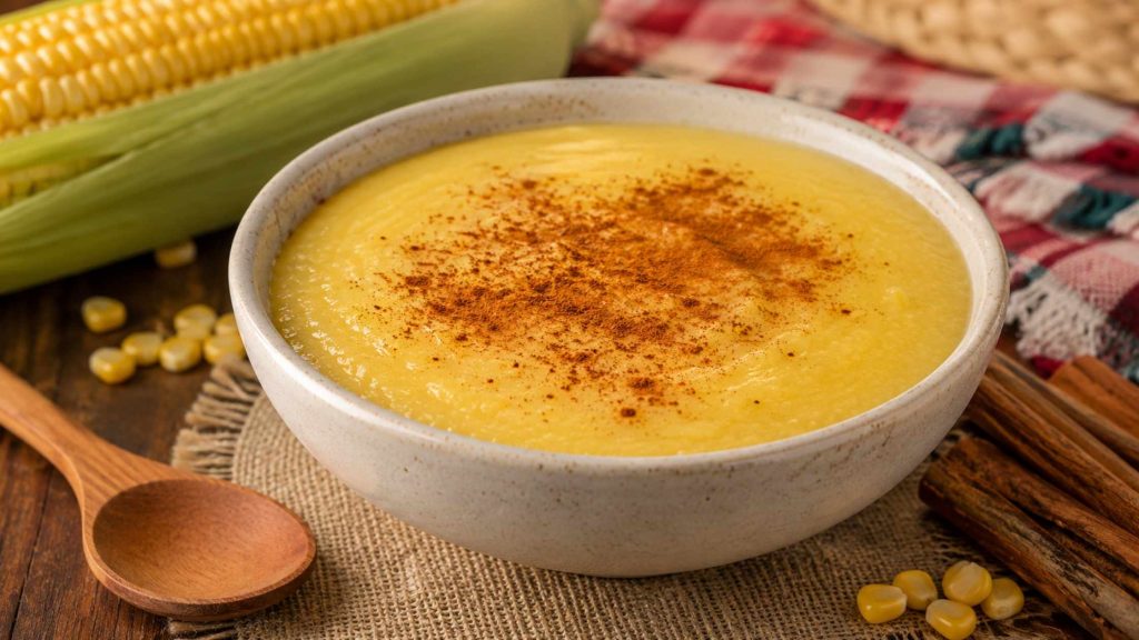 Curau sem glúten cremoso